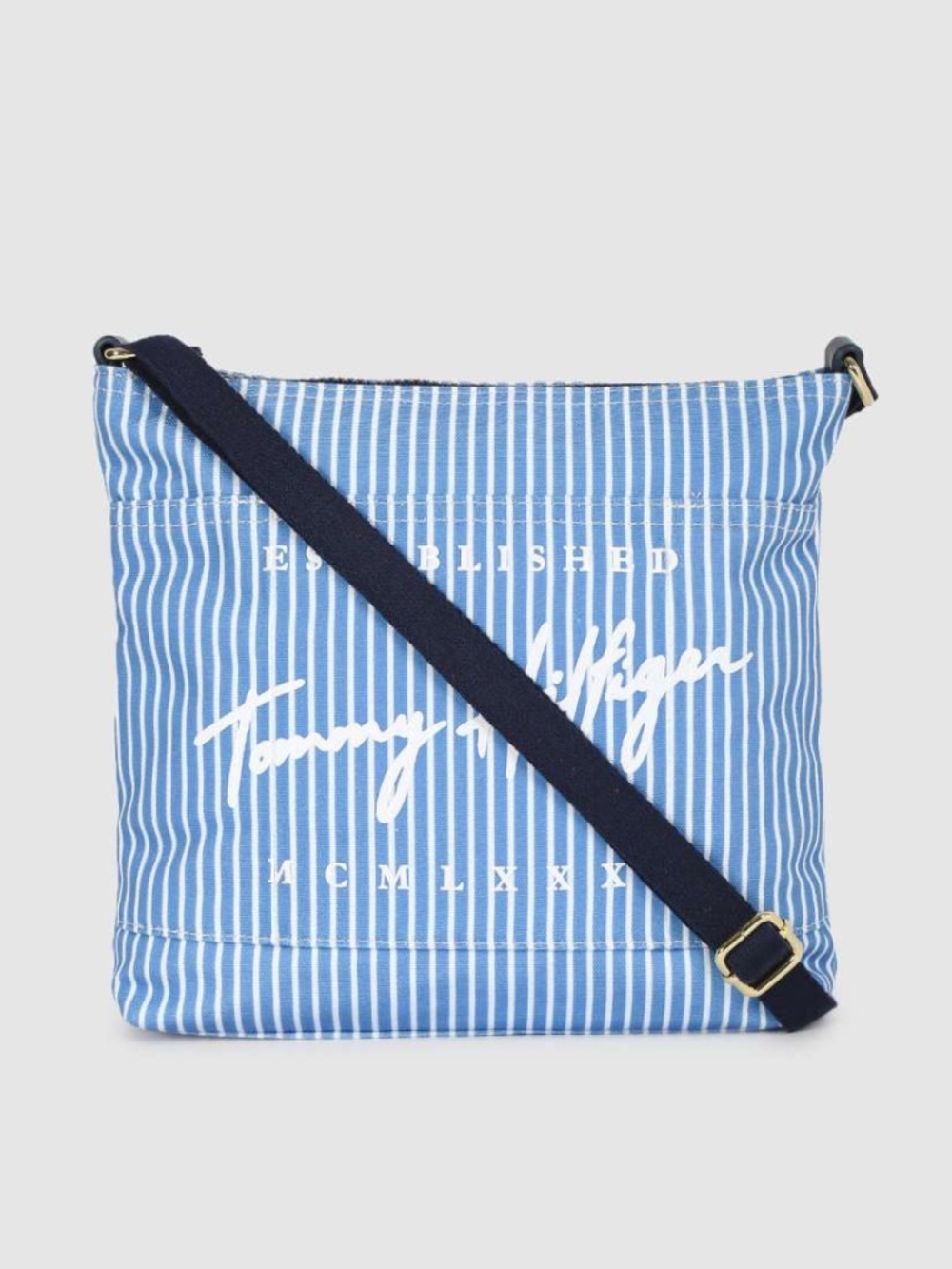 Tommy Hilfiger Women’s TH Flag Canvas Crossbody Bag